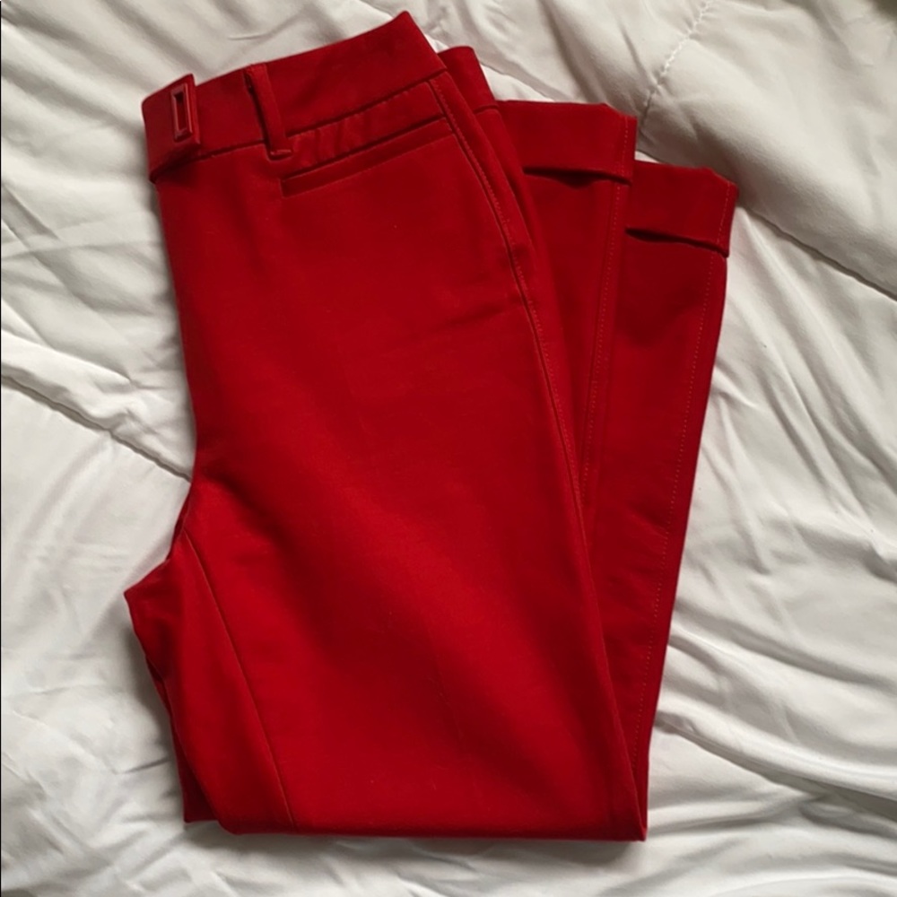 White House/Black Market Hi-Rise Slim  Crop Pants